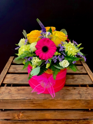 Large Seasonal Hat Box