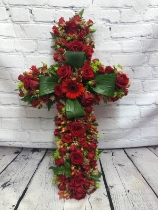 Red rose cross