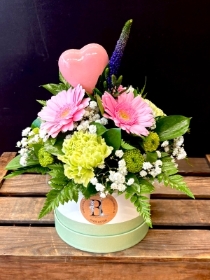 Small Seasonal Hat Box